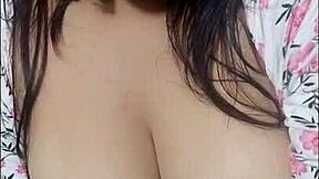 My stepsister begins homemade porn with her first self-domination video