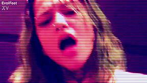 hey, marilou and diosa get wild with bondage and heels in my dirty vhs diary