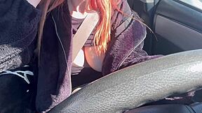 Artemisia Love Flashes Her Juicy Boobs on a Sexy Car Ride, She Says.