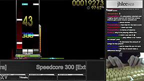 osu mania jhlee0133 speedcore 300 dt 95 06