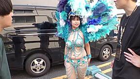 Big Tits Girl Serves Two Cocks With Intense Titjob And Cumshot