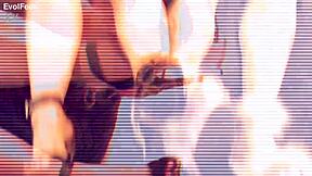 hey, marilou and diosa get wild with bondage and heels in my dirty vhs diary