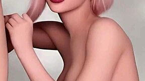 girl performs cute fellatio