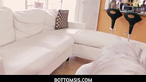 bottomsis - cleo vixen rides her stepbro's cock hard