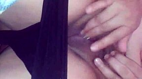 Mature woman engages in personal relaxation activity on January 25, 2015