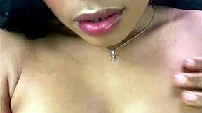 Taxi Passenger Flashes and Masturbates with Dildo, Tasting Her Creamy Pussy