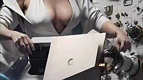 girl performs cute fellatio