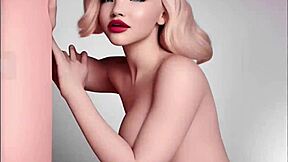 girl performs cute fellatio