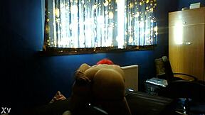 Paula embarks on her first video as a transsexual under male domination