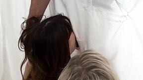 One Minute Hardcore with East Teen Damsels in Group Action