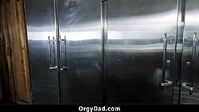 Step father forcefully plows his big cock into teen 18+ pussy lola fae