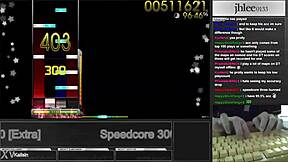osu mania jhlee0133 speedcore 300 dt 95 06