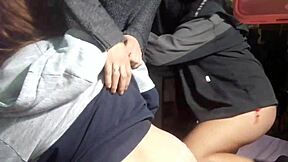 We Perform Sexy Webcam Threesome With Emo Fati At Night After Everyone Leaves