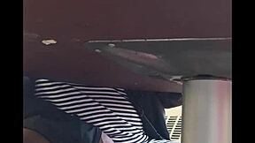 Got caught filming wife upskirt