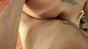 did you lick and fuck the masseuse's pierced pussy before cumming on her ass?