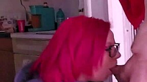 Wife Teasing with Slow Blowjob and Tongue Play