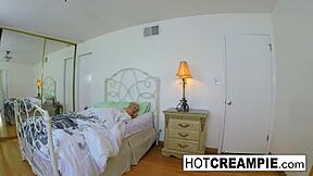 Elsa jean gets woken up for a creampie 😴