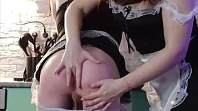 Milf says, 'I fucked him in maid costume'