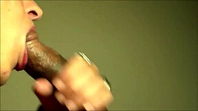 Cougar Sucks The Cum Out Of A Young 18+ Black Dick