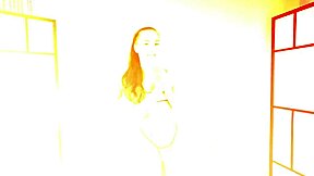 hot pink bikini yoga hannahjames710 stretching and working out