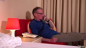 Gorgeous Teen Fucks 74-Year-Old Man, Gives Intense Orgasm