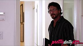 step dad caught and fucked his horny teen 18+ elsa jean