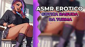 Asmr Erotico 18 - Segredos Da Colega Gótica Sussurros E Desejos Proibidos
