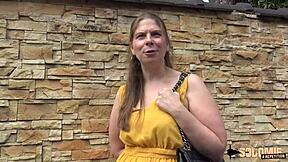 Alice, the chubby French milf, demands a rough guy for intense anal pleasure