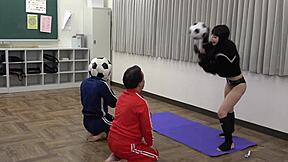 japanese mistress mero food fetish and bamboo sword whipping