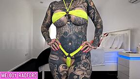 micro bikini try on haul and twerking