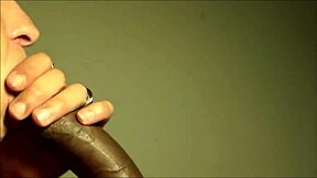 Cougar Sucks The Cum Out Of A Young 18+ Black Dick