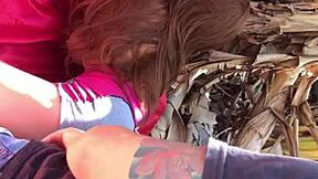 Detailed Assfucking With Real Doll Sex Toy Outdoors