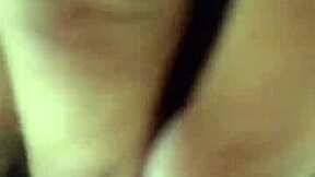 Intense solo ebony pussy play leads to powerful orgasm in amateur bedroom session