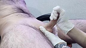Nurse Shaves Patient's Groin and Gives Happy Ending