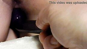 Arse vibe and squirt making me orgasm so hard