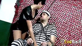 Convict's Eyepatch Hides Desire for Short-Haired Cop