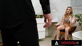 Caught Fapping! Anna Claire Clouds Seduces Huge Cock in Wild Bathroom Romp!