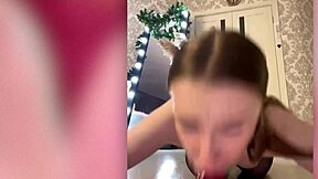 Webcam girl vikusik22a performs blowjob, ass fuck, and anal fisting