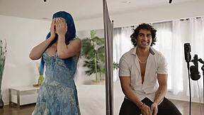 I'm Jewelz Blue, big booty baddie getting piped by blind date