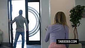 wow, stunning blonde stepdaughter demi hawks gets fucked by stepdad