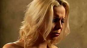 Big Ass Lesbian Slave Masturbates Watching Mistress