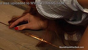 Big Ass Lesbian Slave Masturbates Watching Mistress