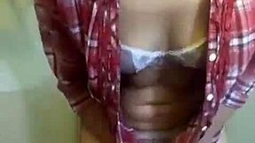 sexy petite milf teasing with panties and plump ass 😏