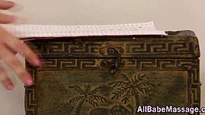 Latina Gets Sexy Massage from Babe with Big Tits