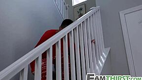 holiday family hump threesome