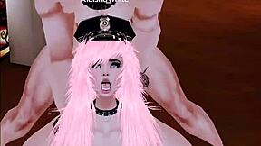 Follow The Culo De La Policia Sexy Y Cerda