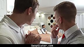 Stepbrothers Convince Stepsisters to Swap and Fuck