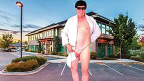 Strips And Masturbates In Parking Lot With Agarabas And Olpr