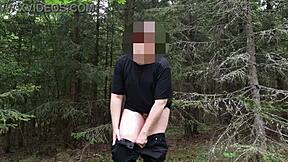 Chubbykaot Flashing And Masturbating In The Woods