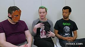 Slutty Cutie Endures Brutal Anal Therapy in Loony Bin